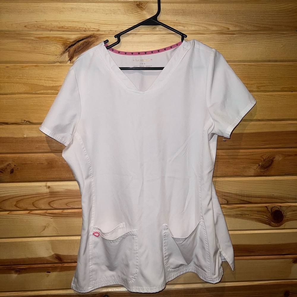 Heart soul scrub top